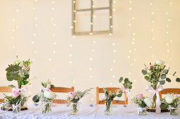 Svatební tabule - světýlka
